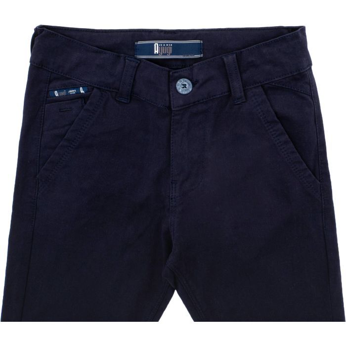 Штани дитячі A-Yugi шкільні (2752-128B-blue) зображення 2