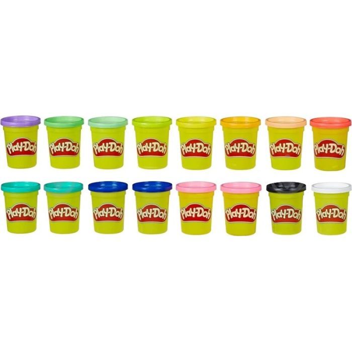 Пластилин Hasbro Play-Doh Mega Meter, 16 баночок (E6015) изображение 2
