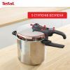 Каструля Tefal Secure Trendy Скороварка з паровим кошиком 6л (P2580701) зображення 4
