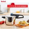 Каструля Tefal Secure Trendy Скороварка з паровим кошиком 6л (P2580701) зображення 5
