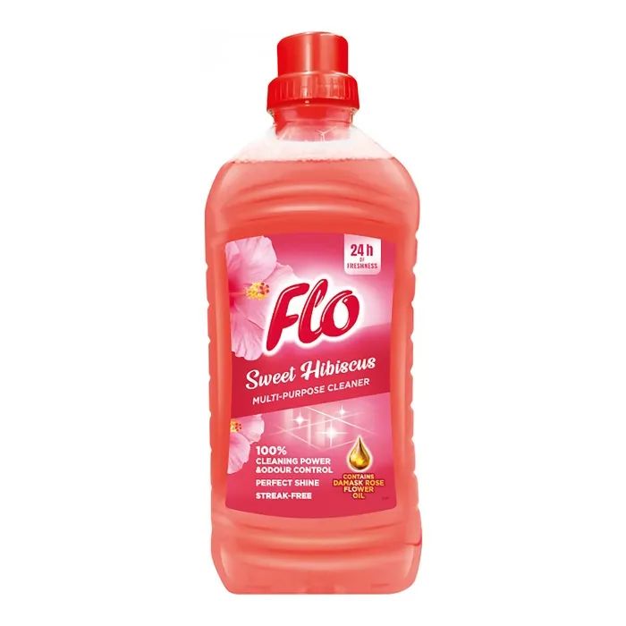 Средство для мытья пола Flo Sweet Hibiscus Multi-Purpose Cleaner 1.5 л (5900948249385)