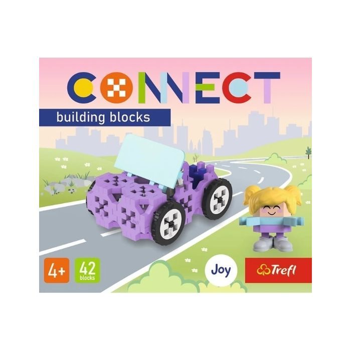 Конструктор Trefl Connect Машина 42 детали (5900511620436) изображение 4