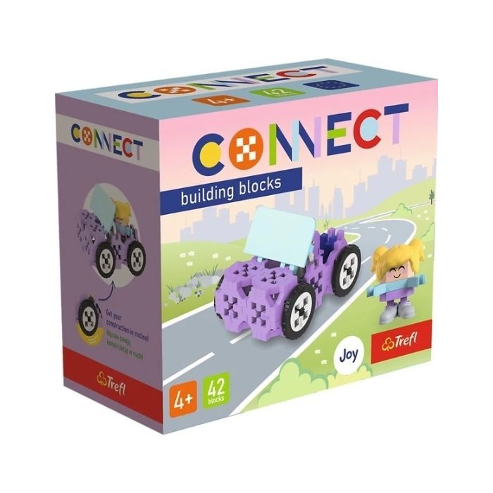 Конструктор Trefl Connect Машина 42 детали (5900511620436) изображение 5