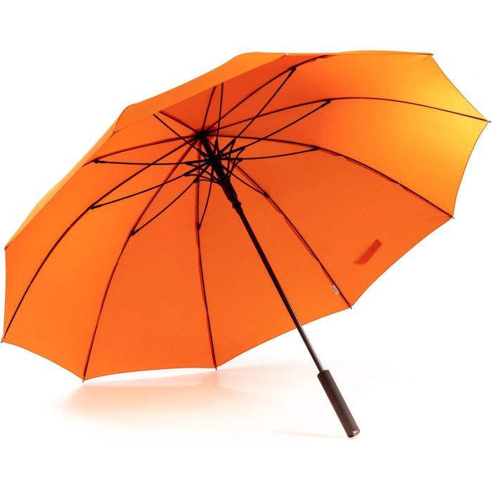 Зонт Krago тростина Soft Orange з ручкою із гумовим покриттям (umb-9-004)