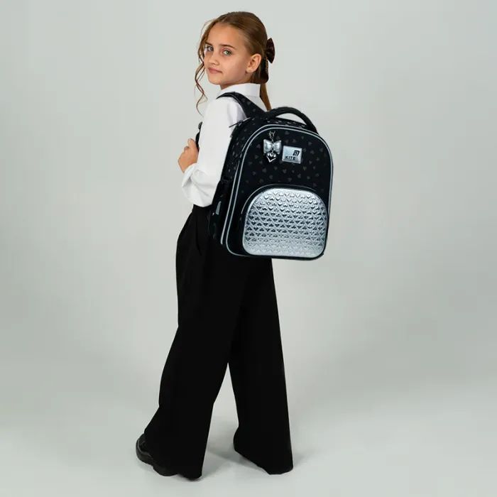 Портфель Kite Education каркасний 556 Black&Silver (K26-556M-2) зображення 12