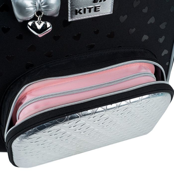 Портфель Kite Education каркасний 556 Black&Silver (K26-556M-2) зображення 5