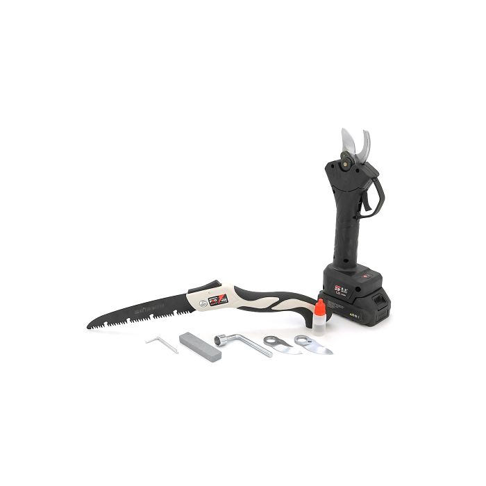 Секатор Voltronic аккумуляторный Saw King 198VF, АКБ, ЗУ, ручная пила, Кейс (KY-40) изображение 4