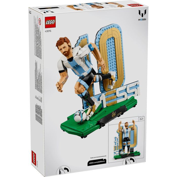 Конструктор LEGO Editions Football Лионель Месси — легенда футбола (43015) изображение 6