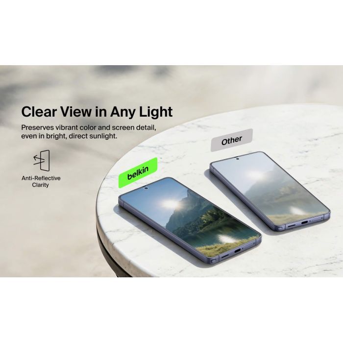 Стекло защитное Belkin Titan EcoGuard Samsung Galaxy S26 Ultra (OVB080HQ) изображение 5