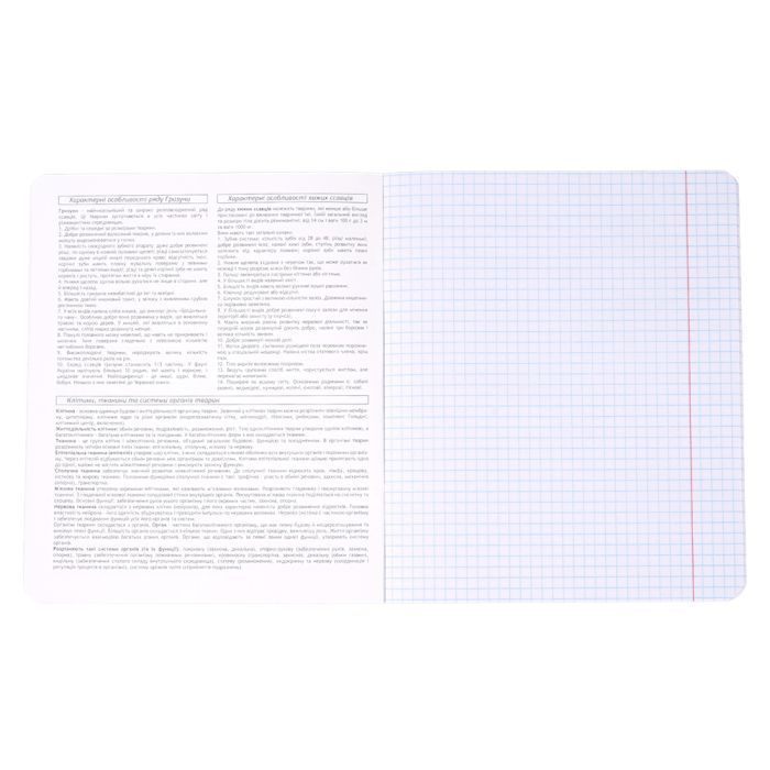 Тетрадь ZiBi MONOCHROME 48 листов, клетка биология (ZB.1705-25) изображение 4
