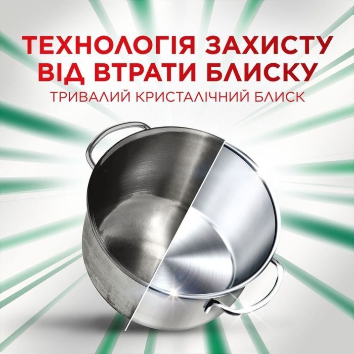 Таблетки для посудомоечных машин Fairy Platinum Plus All in One Lemon 54 шт. (8006530115490) изображение 5