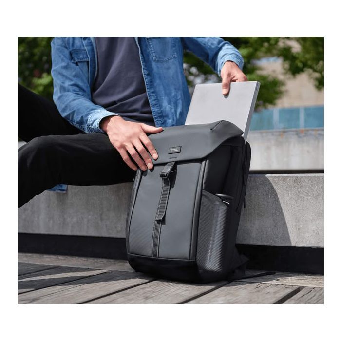 Рюкзак для ноутбука Trust 17", Jersey Travel Black (25669) изображение 10