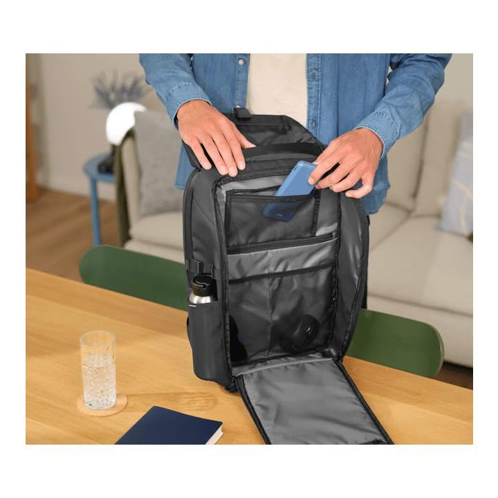 Рюкзак для ноутбука Trust 17", Jersey Travel Black (25669) изображение 11