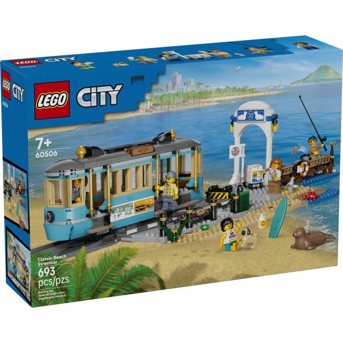 Конструктор LEGO City Классический трамвай к пляжу (60506)