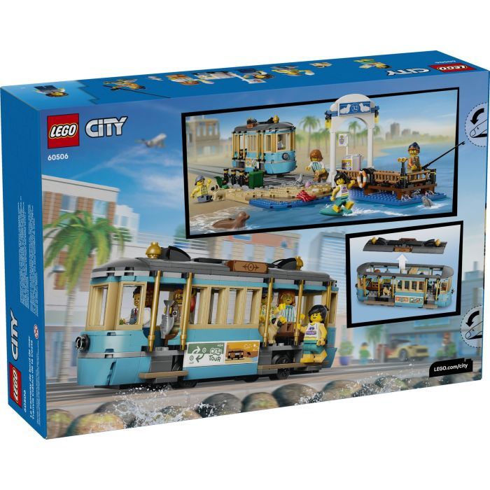 Конструктор LEGO City Классический трамвай к пляжу (60506) изображение 7
