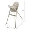 Стілець для годування Kinderkraft Dinnly Beige (5902533931569) зображення 11
