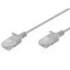 Патч-корд 2м, UTP, cat.6, Sliim, AWG 32/7, Cu, LSZH, grey Digitus (DK-1618-020S)