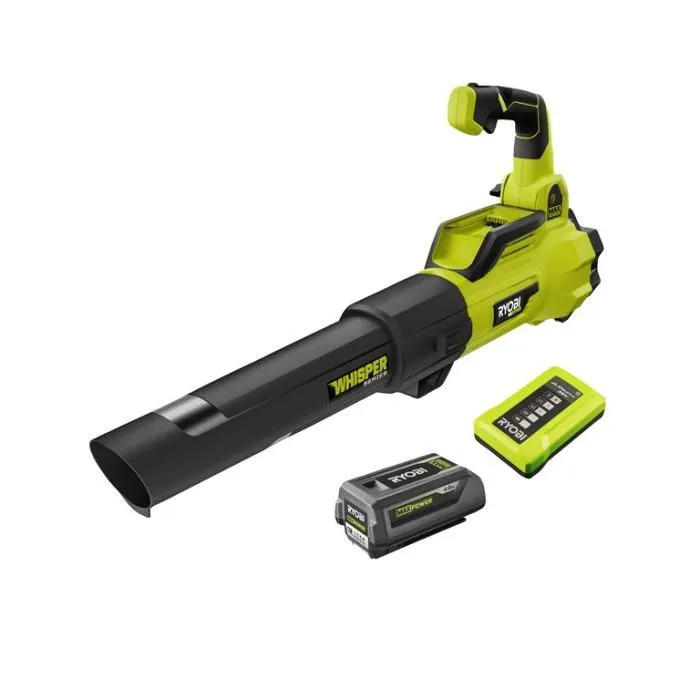 Воздуходувка Ryobi Max Power, RY36BLXA-140P, 36V, 4Ah, ЗУ, 176км/час, 3.5кг (5133005418) изображение 10