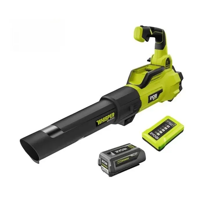 Повітродувка Ryobi Max Power, RY36BLXA-140P, 36V, 4Ah, ЗП, 176км/год, 3.5кг (5133005418)