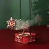 Конструктор Robotime Rokr 3D Санта на лижах (MCD06) изображение 6