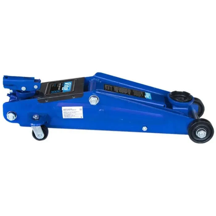 Домкрат Vitol DP-30019, подкатный, гидравлический, 3т, min 130мм, max 410мм, поворотная ручка (DP-30019) изображение 3