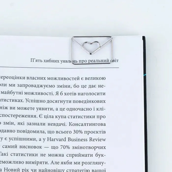 Закладки для книг Kite набор магнитных закладок с фигурными скрепками Letter (K24-495-4) изображение 9