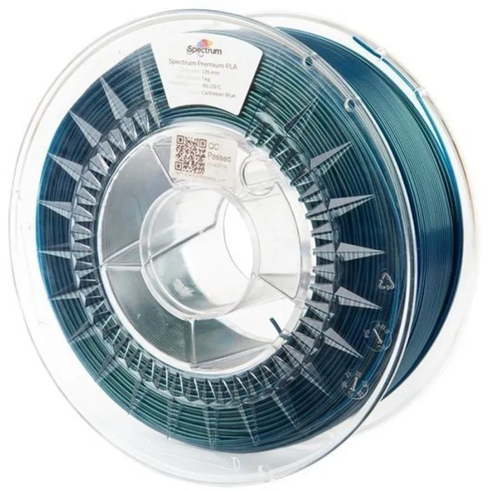 Пластик для 3D-принтера Spectrum PLA Premium 1.75mm 1kg Blue, Caribbean (80275)