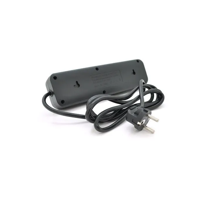Сетевой фильтр питания Meilepai F23, 3 роз EU Black (F23-Black) изображение 2