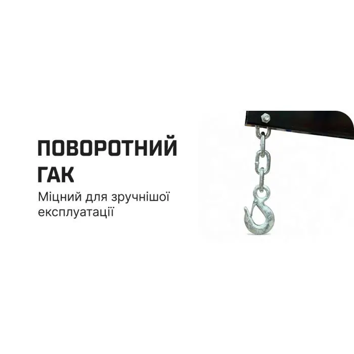 Підйомник пересувний Alloid гідравлічний, складний, 1т. (AL-31002) зображення 6