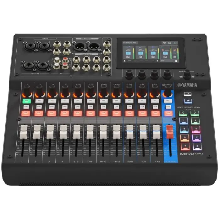 Мікшерний пульт Yamaha MGX12V Black зображення 2