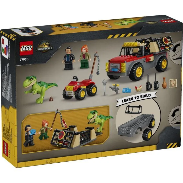 Конструктор LEGO Jurassic World Грузовик для перевозки молодого тираннозавра (77978) изображение 8