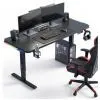 Комп'ютерний стіл GT Racer TY-1456 Black (TY-1456 (140x60x71-116) Black) зображення 5