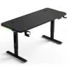 Комп'ютерний стіл GT Racer TY-1456 Black (TY-1456 (140x60x71-116) Black)