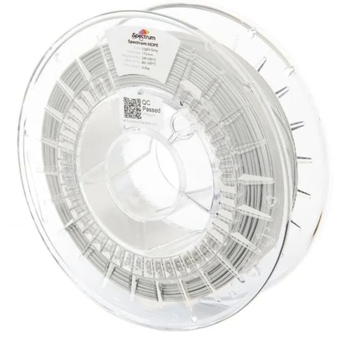 Пластик для 3D-принтера Spectrum HDPE 1.75mm 0.5kg, Grey, Light (81632)