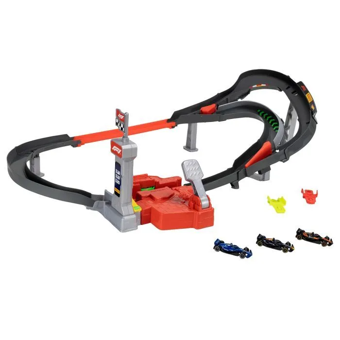 Автотрек Hot Wheels Трасса для гонки Формула 1 (JNN32) изображение 2
