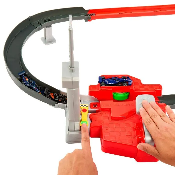 Автотрек Hot Wheels Трасса для гонки Формула 1 (JNN32) изображение 5