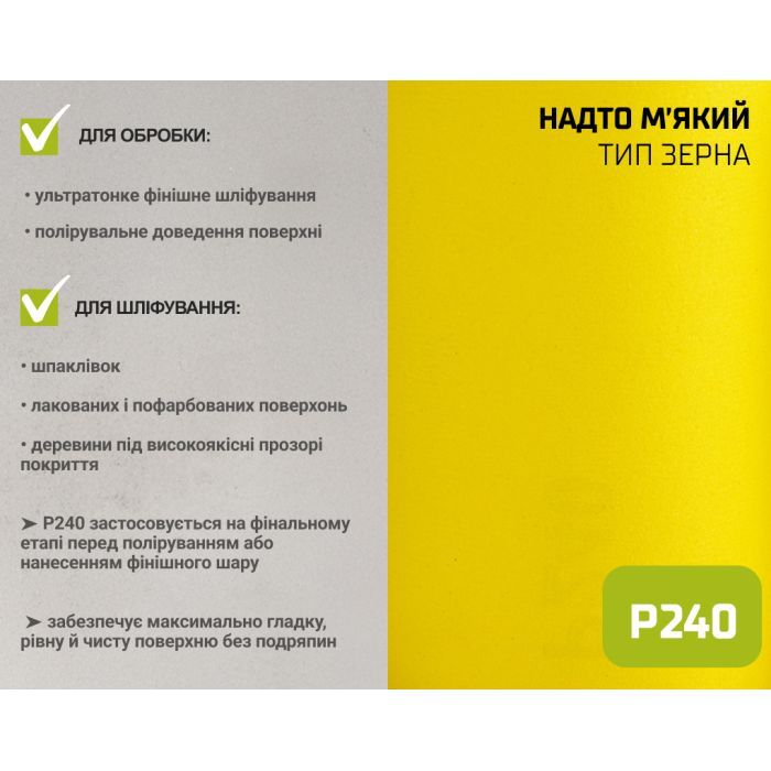 Наждачний папір Alloid на паперовій основі, 115мм х 10м, зерно 120 (SP-10120) зображення 7