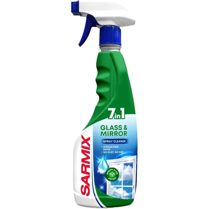 Засіб для миття скла Sarmix Green Aloe 500 мл (4820268105592)