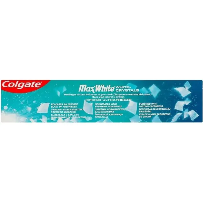 Зубна паста Colgate Max White White Crystals 125 мл (8718951312845) зображення 2