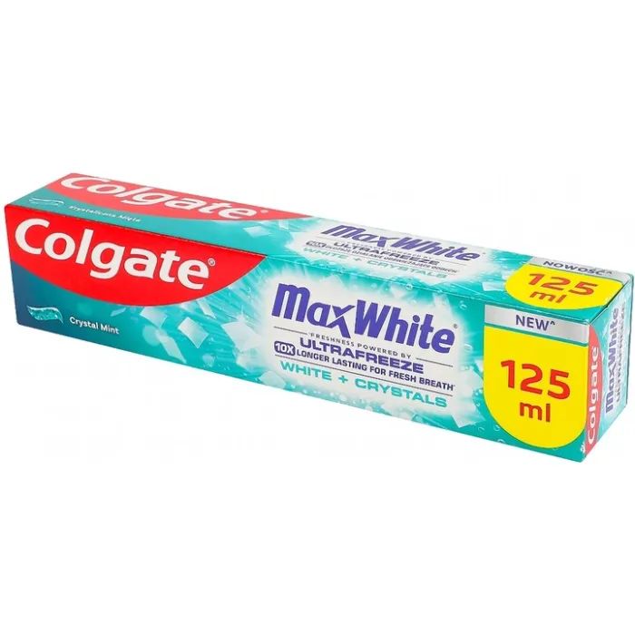 Зубна паста Colgate Max White White Crystals 50 мл (6920354837302) зображення 3