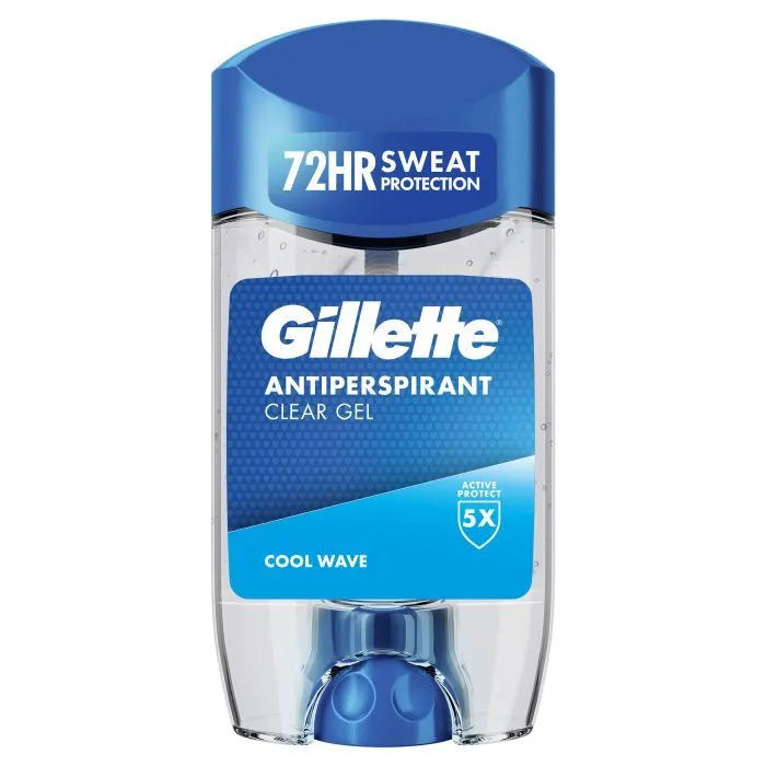 Антиперспірант Gillette Cool Wave Прозорий гелевий 70 мл (8006530030564)