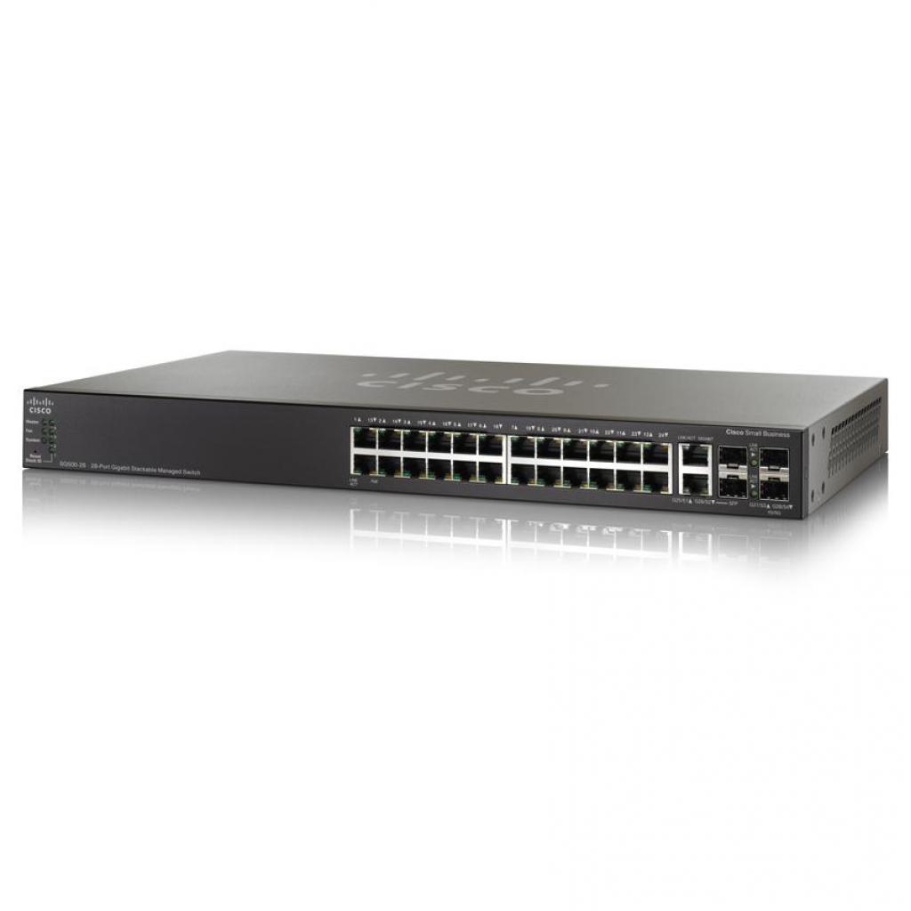Коммутатор сетевой Cisco SG500-28 (SG500-28-K9-G5)