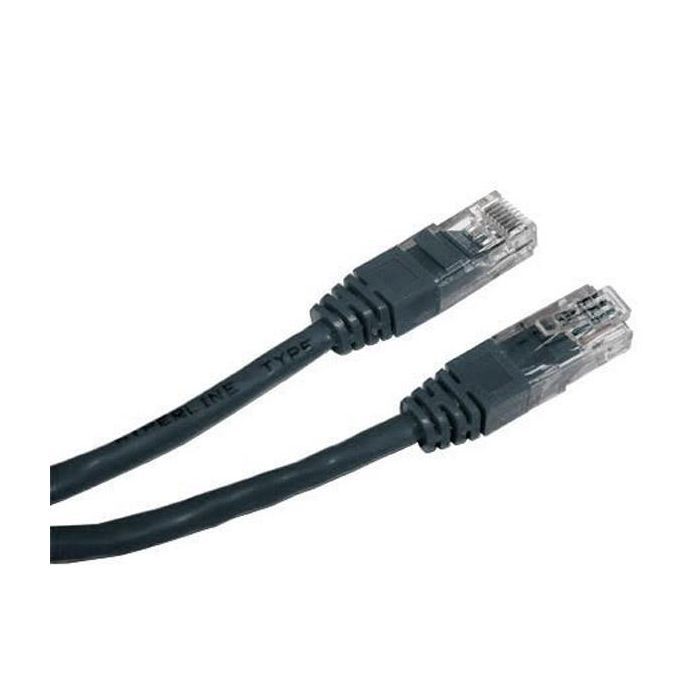 Патч-корд Cablexpert 0.25м UTP CCA (PP12-0.25M/BK)