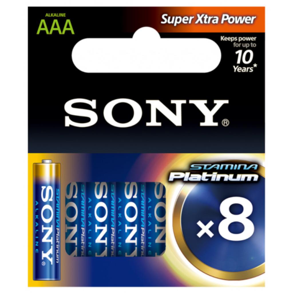 Батарейка Sony LR03 SONY Stamina Platinum * 8 (AM4PTM8D)
