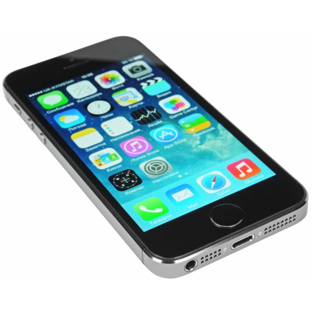 Мобільний телефон Apple iPhone 5S 16Gb Space Grey (ME432UA/A / ZKME432RKA) зображення 4