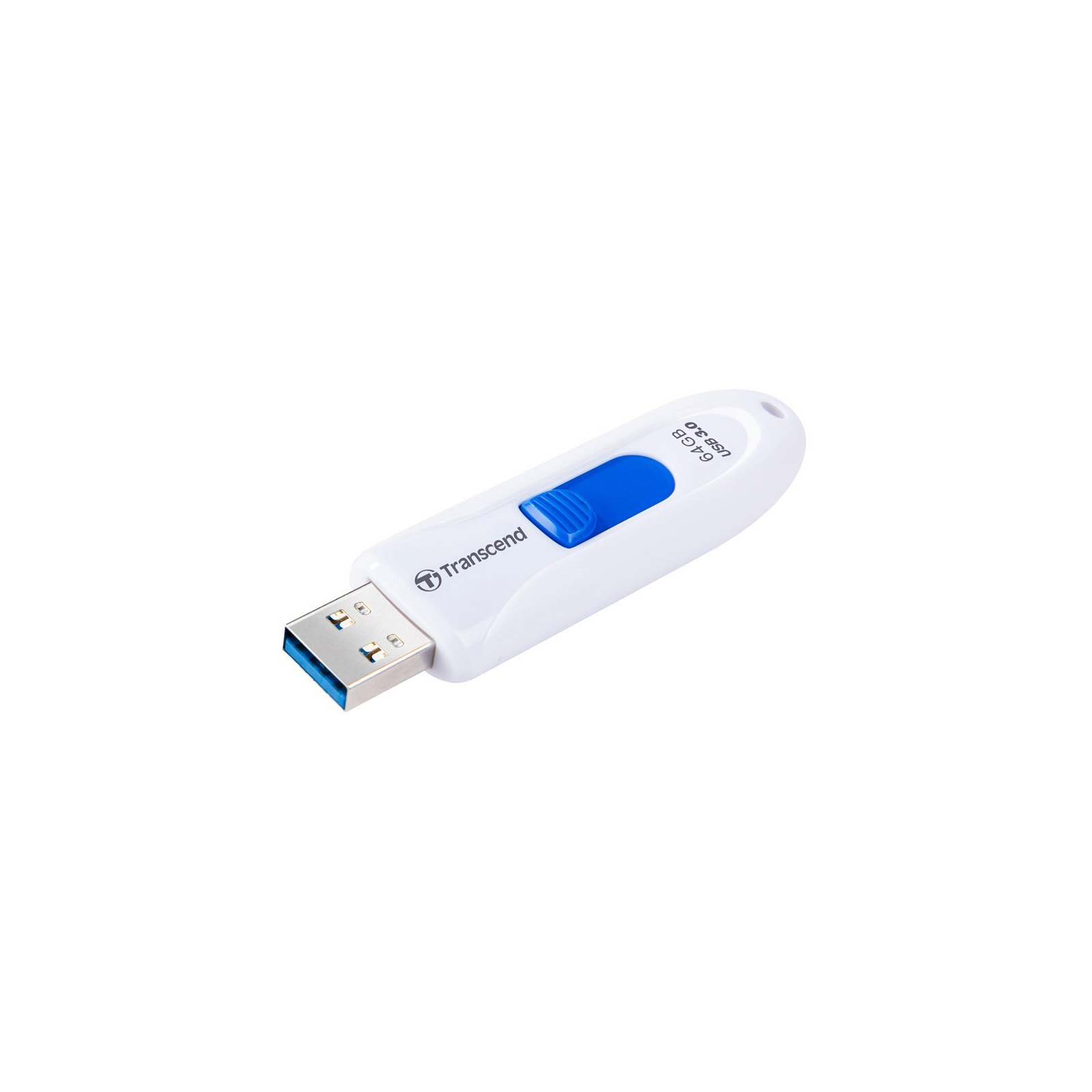USB флеш накопитель Transcend 128GB JetFlash 790 White USB 3.0 (TS128GJF790W) изображение 4