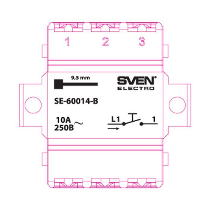 Кнопка звонка Sven SE-60014-B-C cream (7100038) изображение 2