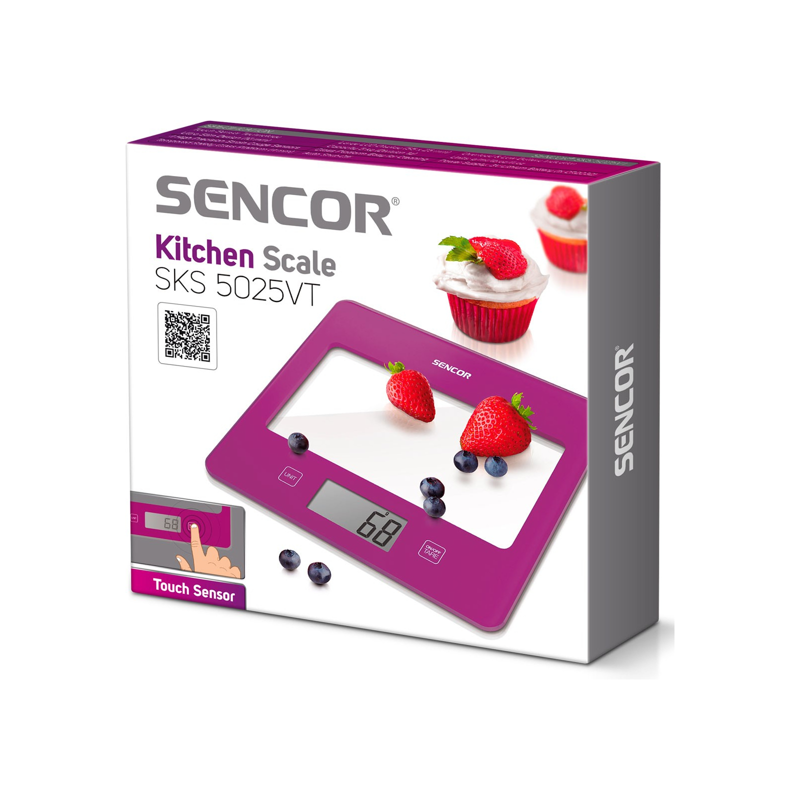 Весы кухонные Sencor SKS 5025 VT (SKS5025VT) изображение 2