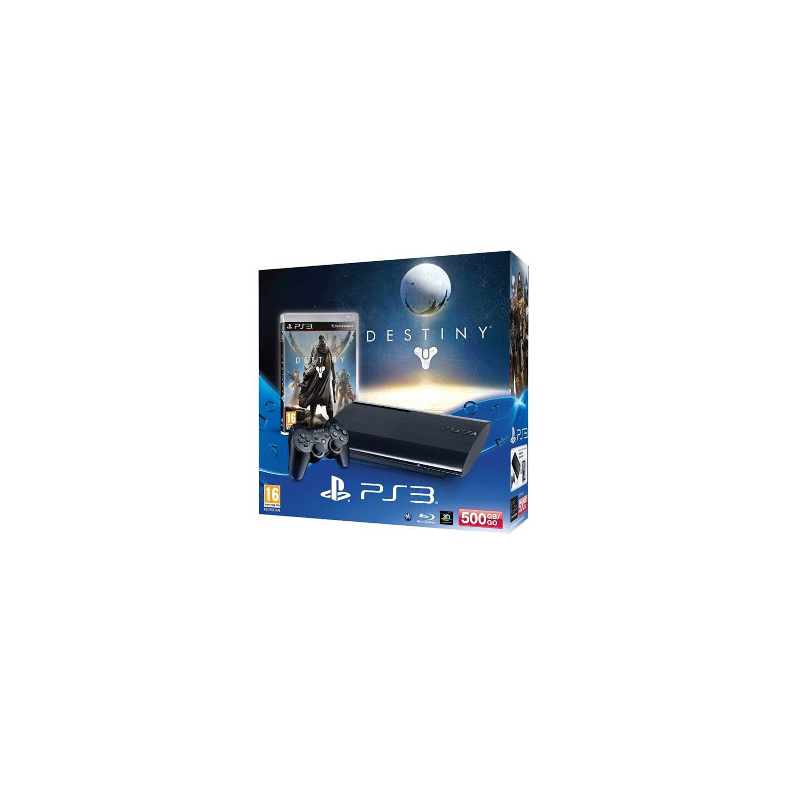 Ігрова консоль Sony PlayStation 3 + Destiny (PS719829010) зображення 5