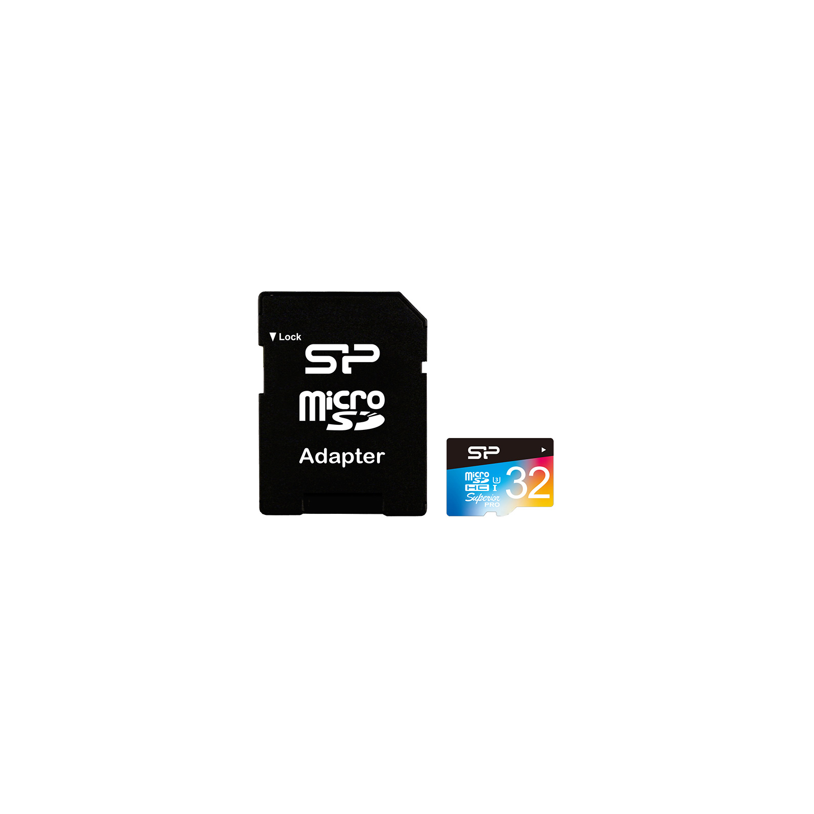 Карта пам'яті Silicon Power 32GB microSD class10 UHS-I Superior PRO COLOR (SP032GBSTHDU3V20SP)